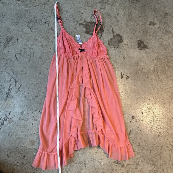 Cosabella lace teddy open front with blue accents size S - Picture 6 of 8